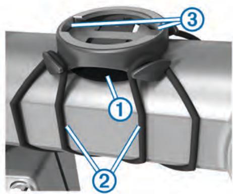 GARMIN EDGE TOURING - Installation du support de fixation standard - 1