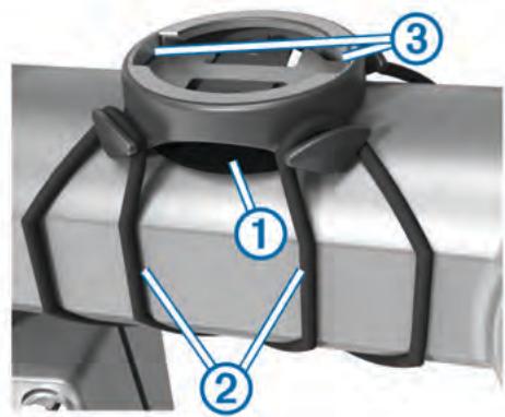 GARMIN EDGE TOURING PLUS - Installation du support de fixation standard - 1
