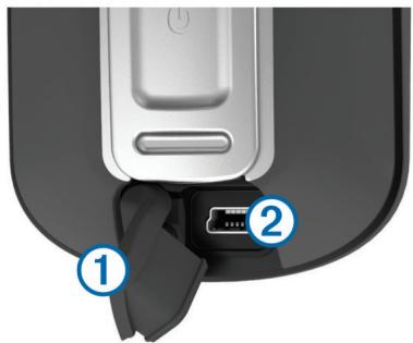 GARMIN OREGON  650 - Chargement de la batterie - 1