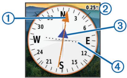 GARMIN OREGON  650 - Pointeur de cap - 1