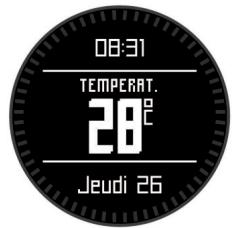 GARMIN TACTIX - Affichage des données du capteur - 4