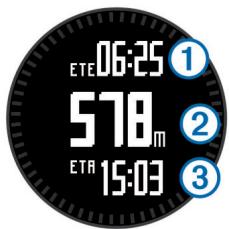 GARMIN TACTIX - Navigation vers un waypoint - 1