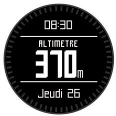 GARMIN TACTIX - Affichage des données du capteur - 2