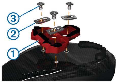 GARMIN VECTOR - Installation des cales de chaussure - 1