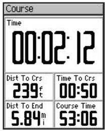 GARMIN VHF 300I - Course Data Pages - 1