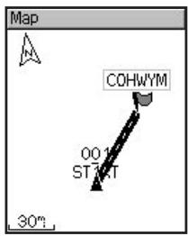 GARMIN VHF 300I - To find and go to a location: - 2