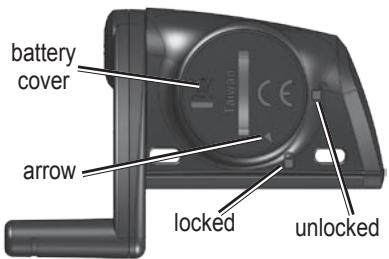 GARMIN VHF 300I - To replace the battery: - 2