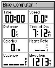 GARMIN VHF 300I AIS - Sample Data Field Configurations - 2