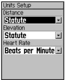 GARMIN VHF 300I AIS - To change units setup: - 1