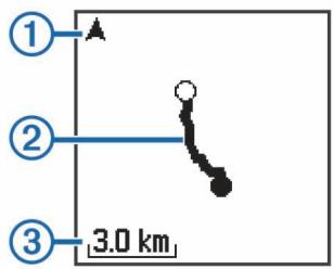 GARMIN EDGE 20 - Eléments cartographiques - 1