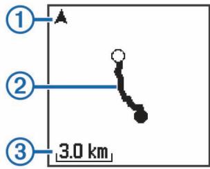 GARMIN EDGE 25 - Eléments cartographiques - 1