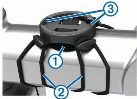 GARMIN EDGE 25 - Installation du support de fixation standard - 1