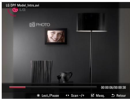 LG F7010N - Lecture d'une vidéo - 5
