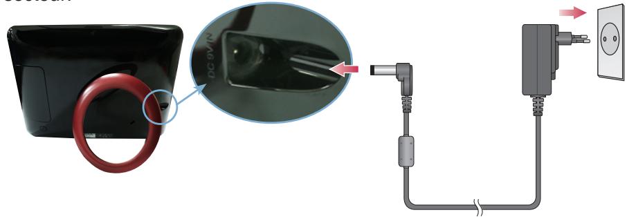 LG F7010N - Raccordement du cordon d'alimentation - 1