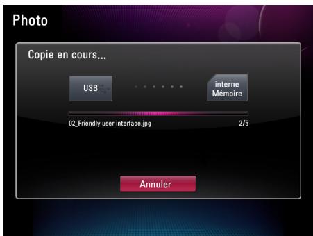 LG F7010N - Exécution de la copie ou de la suppression - 1