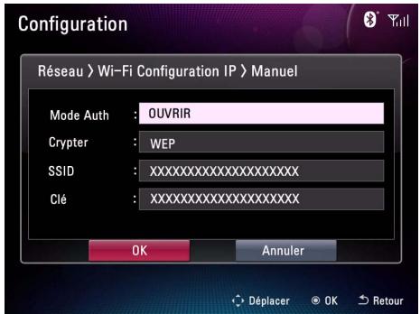 LG F8010P - Connexion manuelle à un PA - 2