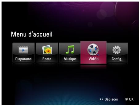 LG F8010S - Lecture d'une vidéo - 1