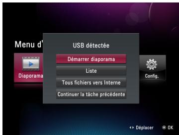 LG F8012N - Connexion d'un dispositif de stockage - 1