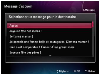 LG F8012N - Sélection d'un message - 1