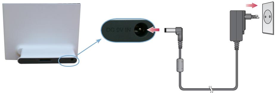 LG F8012N - Raccordement du cordon d'alimentation - 1