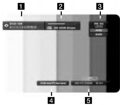 LG RC388 - Affichage d'informations pendant le visionnage TV - 1