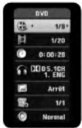 LG RC388 - Configuration du menu de lecture - 1