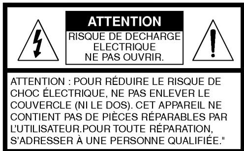 LG CD-363A - Mesures de précaution - 1