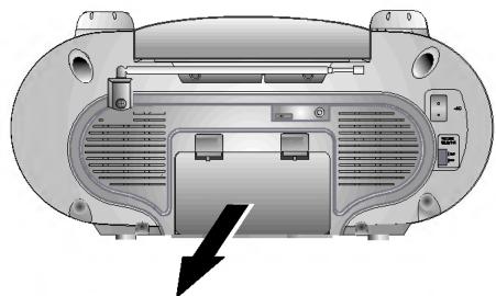 LG CD-363A - Raccordement du cable d'alimentation - 2