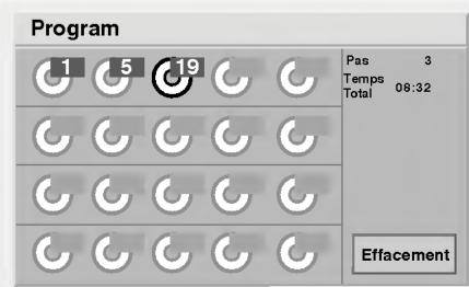 LG DA-3525AD - Appuyez sur /  / et appuyez sur la (les) touche(s) numérique(s) pour sélectionner un numéro de plage donné. - 1