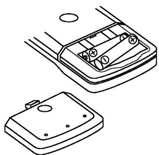LG DA-3525AD - Préparation de la télécommande - 4