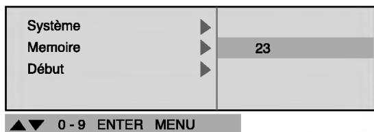 LG DAT-100P - Mémorisation sous un numéro de programme - 2