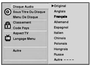LG DAT-100P - Réglages initiaux fonctionnement général - 1