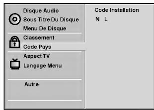 LG DAT-100P - Code pays DVD - 1