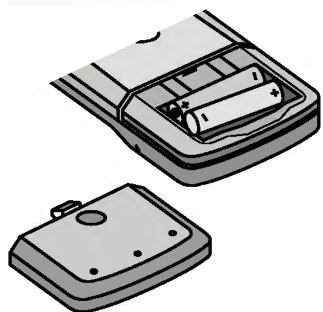 LG FFH-DV25AD - Préparation de la télécommande - 4