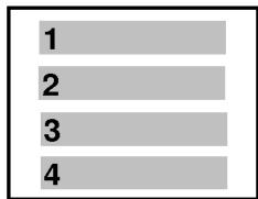 LG FFH-DV25AD - Appuyez sur la touche MENU pendant la lecture. le MENU DVD inclus dans le disque est maintenant affiché. - 1