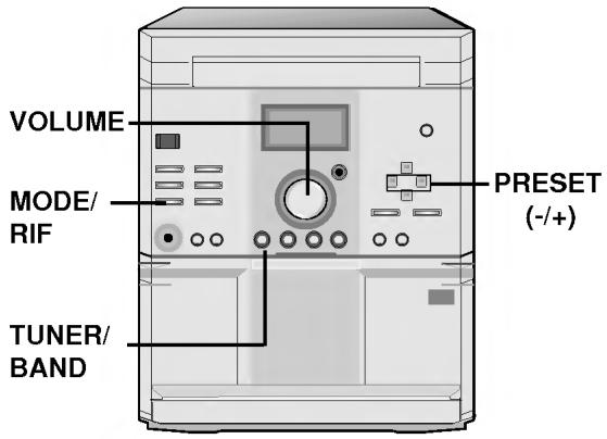 LG FFH-DV25AD - Écouter la radio - 1