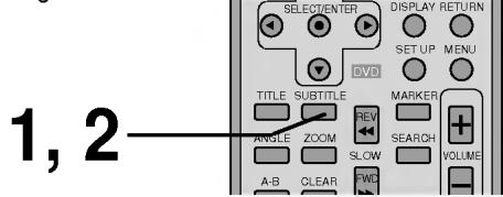 LG FFH-DV25AD - Modification de la langue de sous-titrage - 1