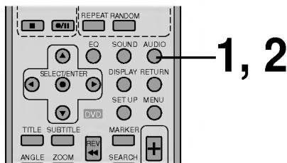 LG FFH-DV25AD - Modification de la langue de la piste audio - 1