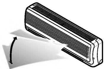 LG LM-3061H2L - Direction du flux d'air (groupe interne) - 1