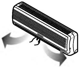LG LM-3061H2L - Pour régler la direction gauche/droite (Flux d'air Horizontal). - 1