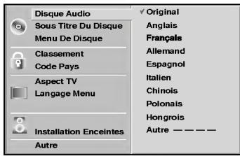 LG LX-D5230D - Réglages initiaux fonctionnement général - 1