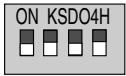 LG PMNFP14A1 - Configuration du commutateur DIP - 10