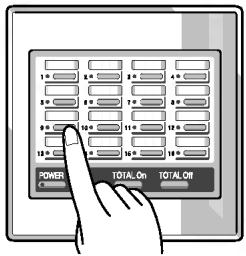 LG PQCSB101S0 - Changement du mode de fonctionnement pour des unités intérieures individuelles - 1