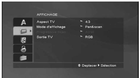 LG V290 - / Menu du Disque DVD - 1