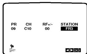 LG VF570 - Stations TV - 18