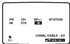 LG VF570 - Stations TV - 9