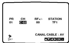 LG VF570 - Des stations TV - 12