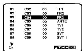 LG VF570 - Des stations TV - 5