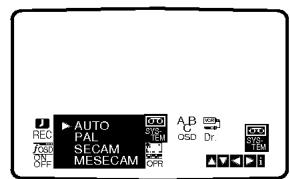 LG VF570 - Pour régler le système couleur pour régler le décodeur - 4