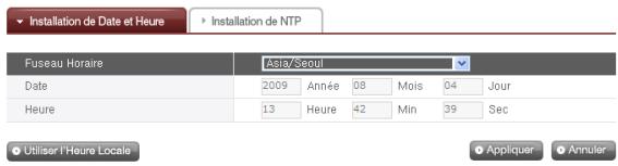 LG N2B1D - Paramétrer la Date et Heure - 1